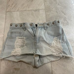 Jean shorts